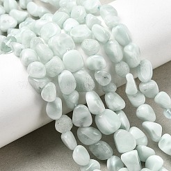 ガラスビーズ連売り  ナゲット  甘露  5~12x5~7x3~4mm  穴：0.8mm  約53~56個/連  15.55インチ（39.5cm）&nbsp;GLAA-A003-01