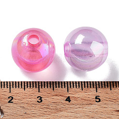 透明なアクリルビーズ  蓄光ビーズ  暗闇で光る  模造ゼリー  ラウンド  ミックスカラー  15.5x14.5mm  穴：4mm  約210個/500g&nbsp;OACR-Z013-20