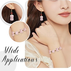 100個 5スタイル アクリル模造ターコイズビーズ  混合図形  レッド  10~12x10~12x6~10mm  穴：1.6~1.8mm  20個/スタイル&nbsp;OACR-YW0002-54