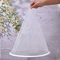 蜂蜜用コーンナイロンフィルターバッグ3個  ホワイト  340x2mm；開いた状態：340x400mm&nbsp;AJEW-CP0010-40
