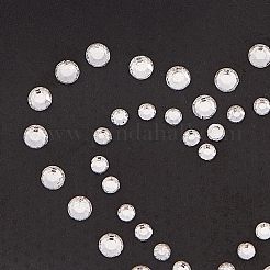 ホットフィックス用デコシート  マスクと衣装のアクセサリー  ハート  クリスタル  37~53x31~35mm  12個/セット&nbsp;DIY-FG0001-45