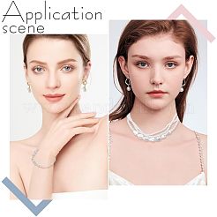 12セット12スタイルのABSプラスチック模造真珠ビーズ  混合図形  4~17x4.5~15x4~9mm  穴：1~1.4mm  1セット/スタイル&nbsp;FIND-AR0005-25