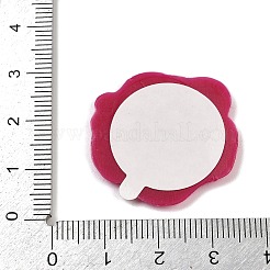 粘着ワックスシーリングステッカー  封筒シール用  インディアンレッド  30.8x30.8x2.2mm&nbsp;DIY-WH0201-02A