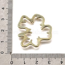 合金ペンダント  ゴールドカラー  中空  ナゲット  28.5x29.5x3mm&nbsp;FIND-U032-01A-G