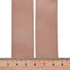 20ヤードのポリエステルリボン  ギフト包装用  シエナ  1インチ（25mm）  約20.00ヤード（18.29m）/ロール&nbsp;OCOR-Z005-02J
