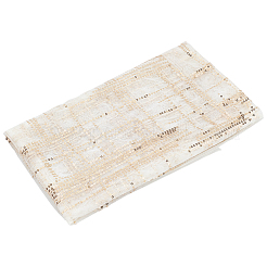 ポリエステルレース生地  衣類用アクセサリー  フローラルホワイト  150x0.01cm&nbsp;DIY-WH0632-52