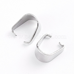 ベイルにステンレス製のスナップ  ステンレス鋼色  13x7.5mm  インナーサイズ：11.5mm  ピン：1mm&nbsp;YS-TAC0003-05D-P