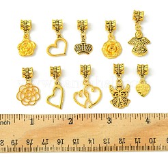 合金ペンダント  混合形状  アンティーク黄金  24~30mm  20個/セット&nbsp;PALLOY-FS00012