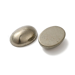天然パイライトカボション  オーバル  18x13x4~6mm&nbsp;G-G013-02H