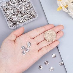 チベット風合金スペーサービーズ  アーチ型ディスク  アンティークシルバー  9x1mm  穴：1mm  400個/セット&nbsp;TIBEB-PH0004-27AS