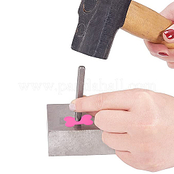 ペットモチーフアルミペンダント  空白タグのスタンプ  骨  ミックスカラー  25x38x1mm  穴：2.5mm  1pc /カラー  10色  10個/箱&nbsp;ALUM-CJ0001-08