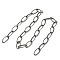 Iron Cable Chains, Unwelded, Oval, Antique Bronze, 950x17mm