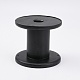 ワイヤーのためのプラスチック製の空のスプール  スレッドボビン  ブラック  10.1x8.9cm&nbsp;TOOL-WH0138-02-1
