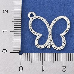 合金のチベット風チャーム  アンティークシルバー  鉛フリー及びカドミウムフリー  17.5x19.5x1mm  穴：1.5mm  約84個/68g&nbsp;LS-TIBEP-EA11928YKG-AS-LF