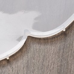 蝶のバインダーカバー DIY シルエット シリコン型  デコレーションメイキング  レジン型  UVレジン用  エポキシ樹脂ジュエリー作り  ホワイト  15x26x0.6cm  穴：5mm&nbsp;LS-SIMO-H018-08