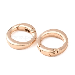 合金引き輪  ラウンド  ライトゴールド  25x6mm  内径：15x19mm&nbsp;AL-B004-01KCG-A