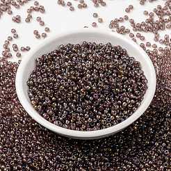 MIYUKIラウンドロカイユビーズ  日本製シードビーズ  （rr3735)  8/0  3mm  穴：1mm  約422~455PCS /ボトル  10 G /ボトル&nbsp;SEED-JP0009-RR3735