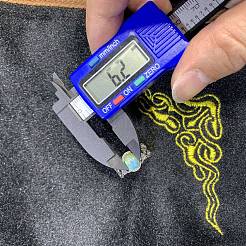調節可能なオパールとスターリングシルバーのカフオープンリング925個  オーバル  アンティークシルバー  8x6mm&nbsp;RJEW-C155-02