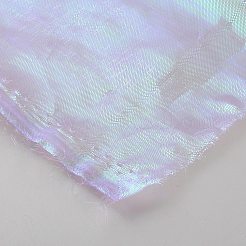 レーザーポリエステル生地  ステージショーの装飾用  ライラック  1500mm  6m / pc&nbsp;DIY-WH0588-96A