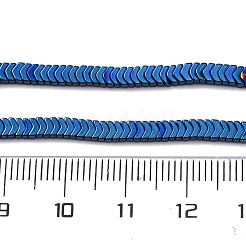 電気非磁性ヘマタイトビーズ連売り  矢印  ミックスカラー  3~3.5x2x1.5~2mm  穴：1mm  約335~338個/連  15.94''（40.5センチメートル）&nbsp;G-P571-C01-01