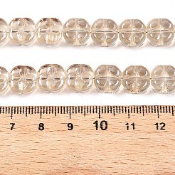 電気メッキガラスビーズセット  プラム  小麦  10x10x6mm  穴：0.9mm  約64~66個/連  24.69~25.87''（62.72~64.68センチメートル）&nbsp;EGLA-T021-06D