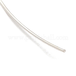32.8フィート925スターリングシルバーワイヤー  ラウンド  磨かれていない  銀  22ゲージ（0.6mm）  約2.8グラム/ mの&nbsp;STER-D002-0.6mm
