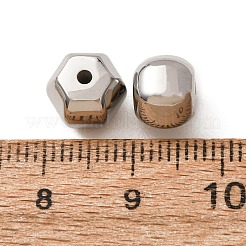 304ステンレススチールビーズ  ランタン  ステンレス鋼色  7x8x9mm  穴：1.6mm&nbsp;SA-CBAE384-03P