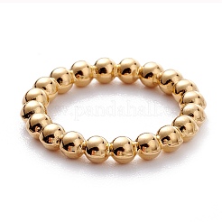 304ステンレススチールリンクリング  ゴールドカラー  21x3mm  内径：15mm&nbsp;STAS-J036-107G