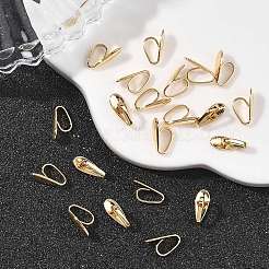シェグレース ブラス スナップオン ベイル  ニッケルフリー  18KGP本金メッキ  8.5x3x4.5mm&nbsp;XGRQ29327-389G