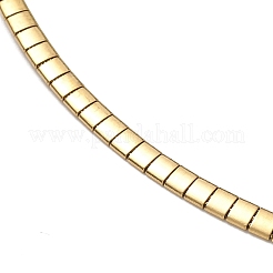 304ステンレスネックレス  カニカン付き  ゴールドカラー  17.7インチ（45cm）&nbsp;NJEW-D274-01G
