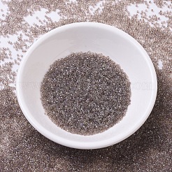 MIYUKIデリカビーズ  シリンダー  日本製シードビーズ  11/0  （db0064)トープ裏地クリスタルab  1.3x1.6mm  穴：0.8mm  約2000個/10g&nbsp;X-SEED-J020-DB0064