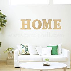 未完成の木製の空白の切り欠き  DIYの工芸品について  結婚式  家の装飾とペイント  文字.h  30x29.5x0.3cm&nbsp;LS-DIY-ZX040-01H