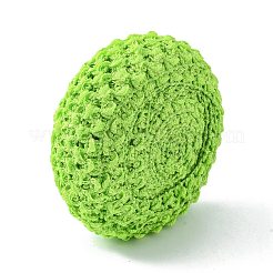 ポリエステル弾性リボン  ヘアバンド作成用  芝生の緑  40mm  5 m /ロール&nbsp;EW-TAC0001-11B