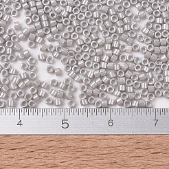 MIYUKIデリカビーズ  シリンダー  日本製シードビーズ  11/0  （db1538)不透明ライトスモークセイロン  1.3x1.6mm  穴：0.8mm  約2000個/10g&nbsp;X-SEED-J020-DB1538