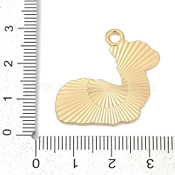 合金エナメルチャーム  ラマチャーム  ゴールドカラー  ペルー  27.5x28.5x1.5mm  穴：2.5mm&nbsp;PALLOY-V003-03G-02