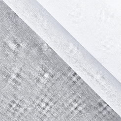 コットンホットメルト接着裏地生地  DIY 縫製アクセサリー材料用  ホワイト  113x0.01cm&nbsp;DIY-WH0028-22A