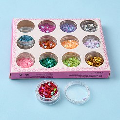 DIY収納ボックスシリコーン金型キット  ネイルアートスパンコール/パイレットを含む  プラスチック製丸型撹拌棒  プラスチックピペット  ラテックス指サック  シリコーン攪拌ボウル  プラスチック計量カップ  ミックスカラー  100x13x2mm  10pc&nbsp;DIY-OC0003-42
