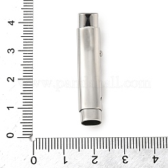 304ステンレススチール製バヨネット留め具  長方形  平らな穴  ステンレス鋼色  38x8x5mm  穴：6x3.5mm&nbsp;STAS-Z147-29P-01