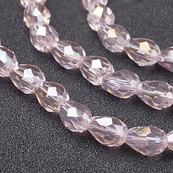 カラフル  8x6mm  穴：1.5mm  約65~66個/連  19.29~19.69インチ（49~50cm）&nbsp;GC889Y