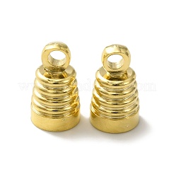 真鍮ペンダント保釈  鉛フリー＆カドミウムフリー  24KGP本金メッキ  8.5x5mm  穴：1.6mm&nbsp;KK-O143-46G