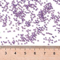 TOHOラウンドシードビーズ  日本製シードビーズ  （928fm）紫の裏地付きアメジストマット  15/0  1.5mm  穴：0.7mm  約15000個/50g&nbsp;SEED-XTR15-0928FM