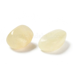 天然な新しい翡翠のビーズ  穴なし/ドリルなし  ナゲット  11~22.5x7.5~16x4~10.5mm  約224個/499g&nbsp;LS-G-A023-01J
