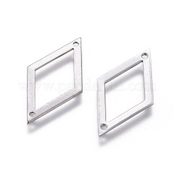 変色しにくいステンレスカラー  22x12.5x0.5mm  穴：1mm&nbsp;STAS-Q127