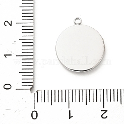 304ステンレススチールラインストーンペンダント  目  17x14.5x2.5mm  穴：1.4mm&nbsp;STAS-P399-02D