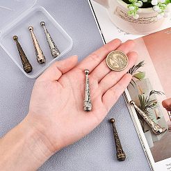 合金コードの端  ボロタイエンドキャップ  ミックスカラー  52x11mm  内径：5.5mm  2個/カラー  6個/箱&nbsp;PALLOY-NB0001-11
