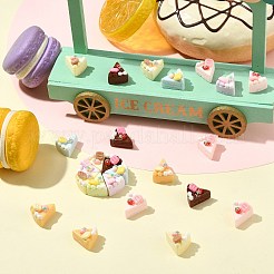樹脂食品シミュレーション  ドールハウスのキッチン遊びの装飾用  ミックスカラー  13x11.5x10mm&nbsp;AJEW-CJC0020-005-1