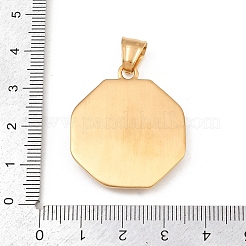 304ステンレスペンダント  ドラゴンチャーム  イオンプレーティング（ip）  18KGP本金メッキ  33x28x5mm  穴：8x5.5mm&nbsp;LS-STAS-Z171-26G-01