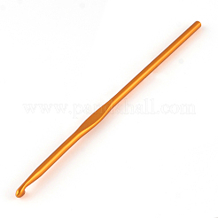 ランダム単色アルミニウムかぎ針編みフック  袋ごとに単一の色  ピン：4.0mm  148x4.0mm&nbsp;TOOL-R058-05