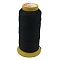 Nylon Sewing Thread, 12-Ply, Spool Cord, Black, 0.6mm, 150yards/roll