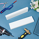 プラスチックシート  長方形  ホワイト  30.7x7.8x2.55cm&nbsp;FIND-WH0199-401C-02-4